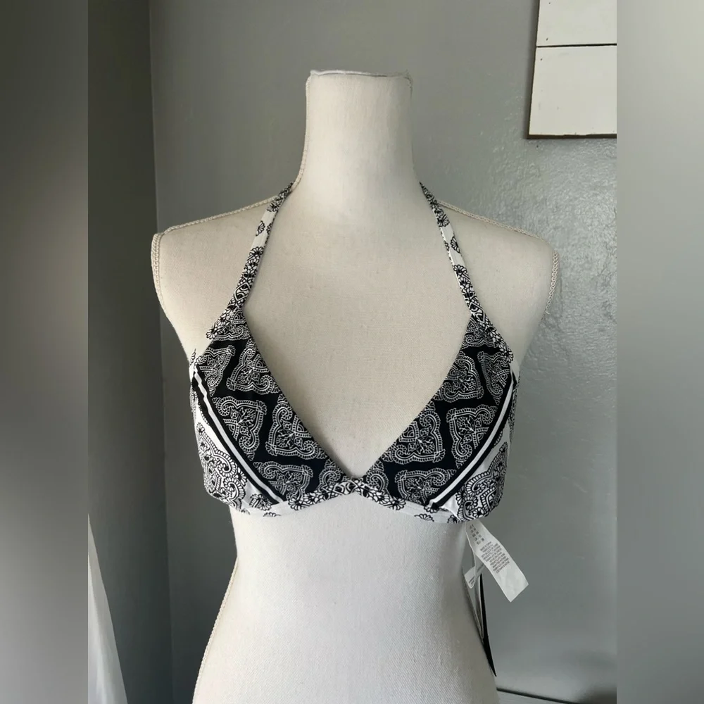 La Blanca Women's Standard Halter  Swimsuit Top size 6 - Picture 2 of 8